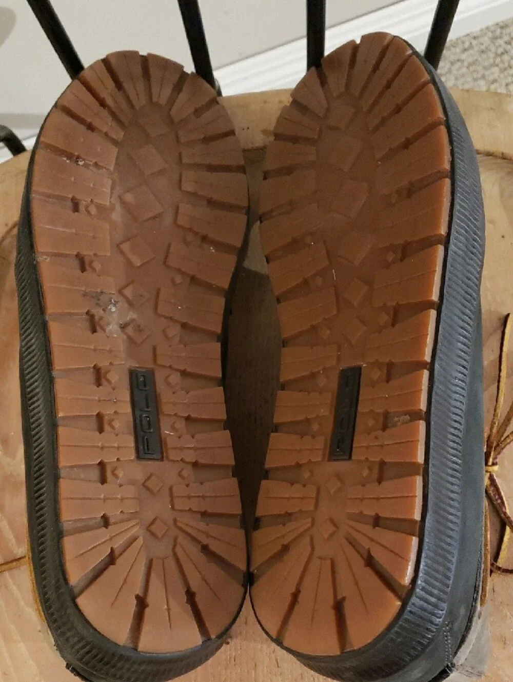 Men's Gray High-Top Casual Boots with Brown Laces